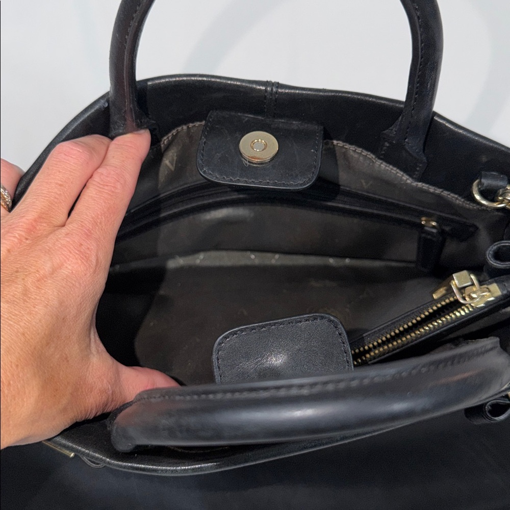 Vince Camuto Black Leather Bag - Picture 8 of 8